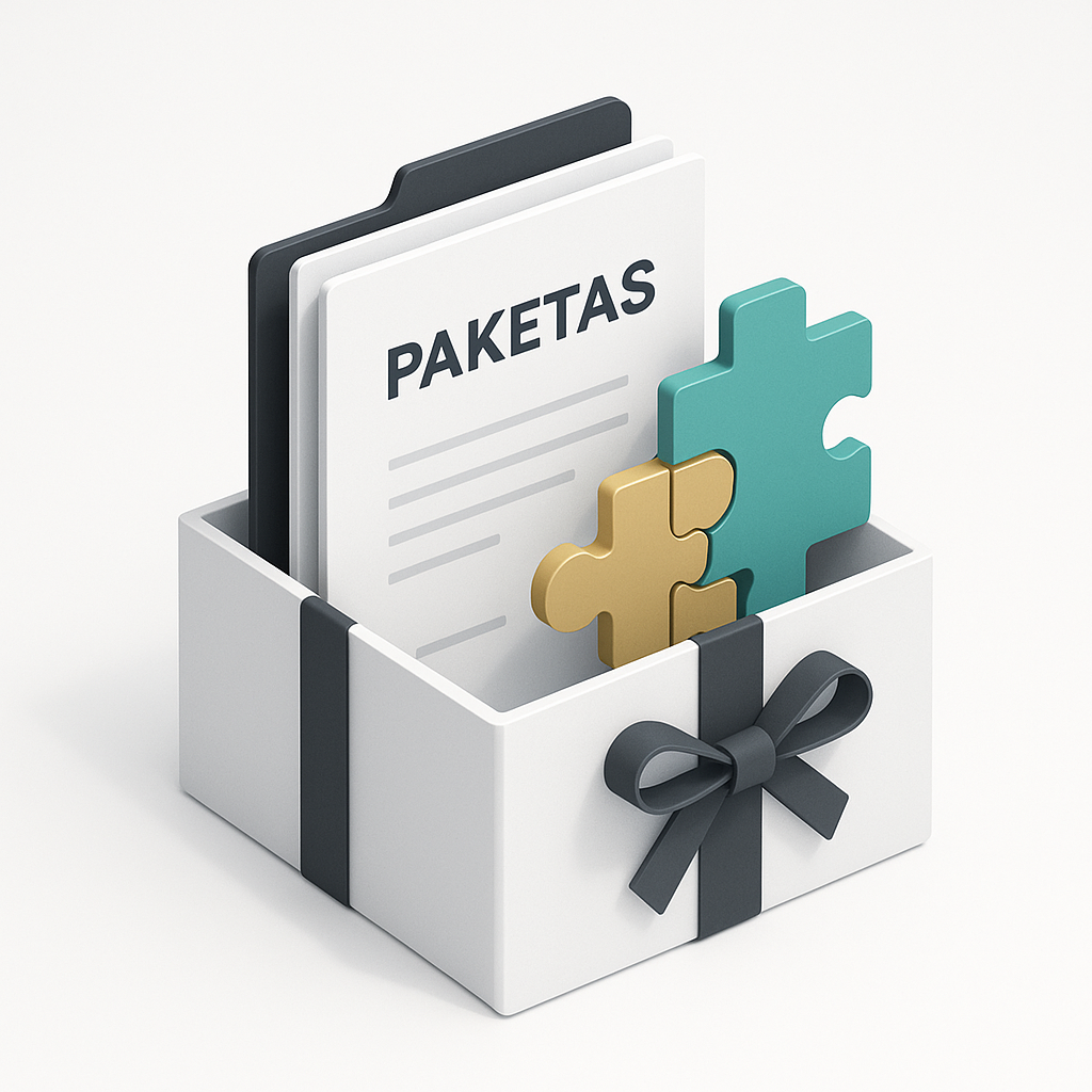  Metinės atskaitomybės paketas