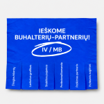 Ieškome buhalterių partnerių